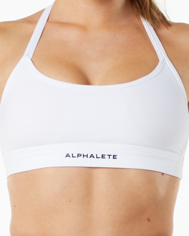 Alphalete Alphalux Tri BH Dames Wit | 97NLXZMUI