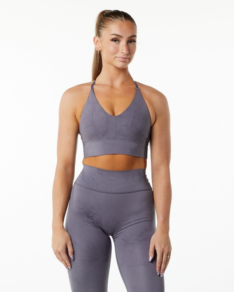 Alphalete Alphalux Wonder BH Dames Paars | 79USPDVMO