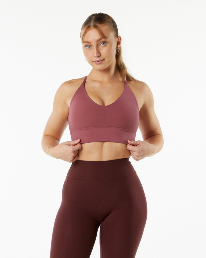 Alphalete Alphalux Wonder BH Dames Roze | 83SWEYUFQ