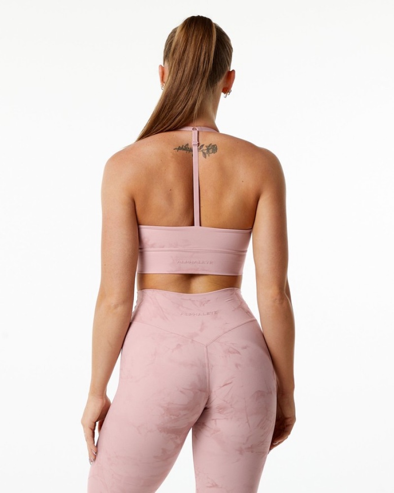 Alphalete Alphalux Wonder BH Dames Roze | 37PTUYVFD