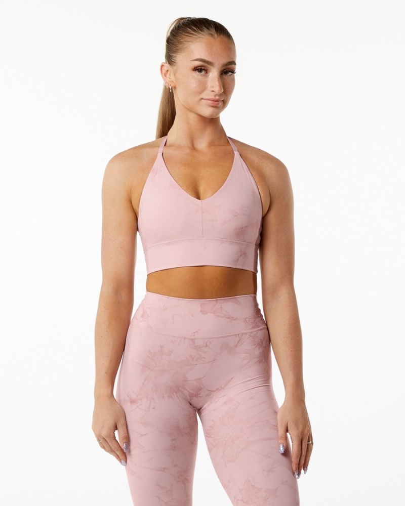 Alphalete Alphalux Wonder BH Dames Roze | 37PTUYVFD