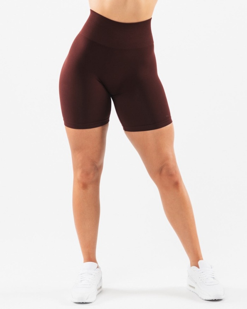 Alphalete Amplify 6.5” Korte Broek Dames Bordeaux | 76ONKEMPH