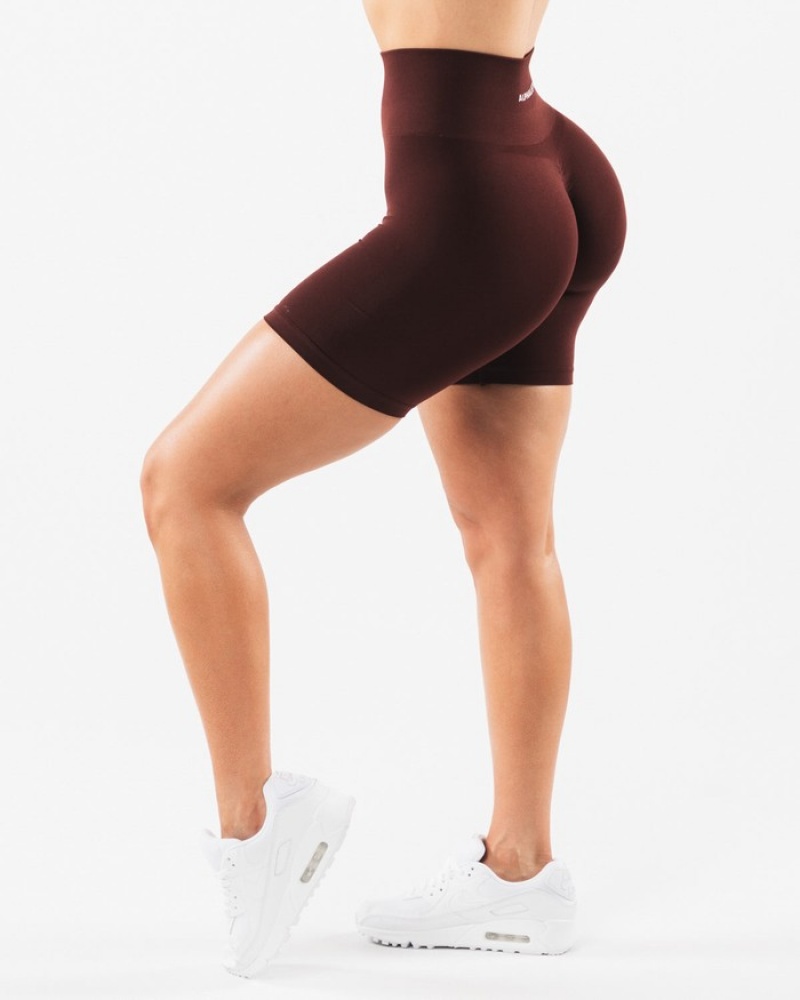 Alphalete Amplify 6.5” Korte Broek Dames Bordeaux | 76ONKEMPH