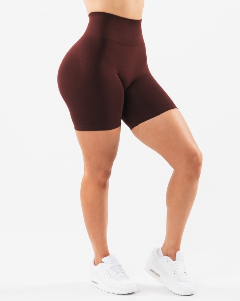 Alphalete Amplify 6.5” Korte Broek Dames Bordeaux | 76ONKEMPH