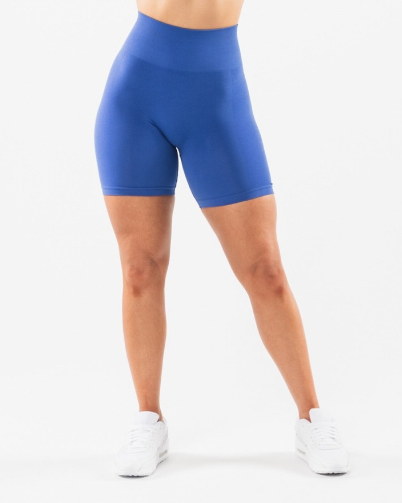 Alphalete Amplify 6.5” Korte Broek Dames Blauw | 13MJWPKVS