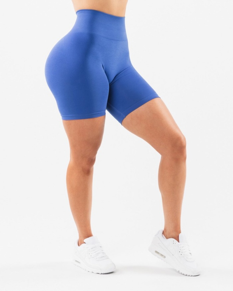 Alphalete Amplify 6.5” Korte Broek Dames Blauw | 13MJWPKVS