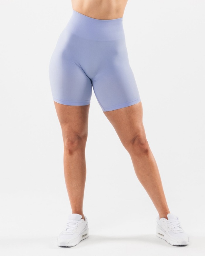 Alphalete Amplify 6.5” Korte Broek Dames Blauw | 73QVREGHB