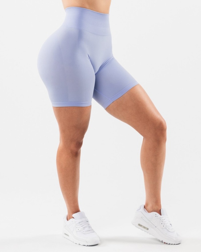 Alphalete Amplify 6.5” Korte Broek Dames Blauw | 73QVREGHB