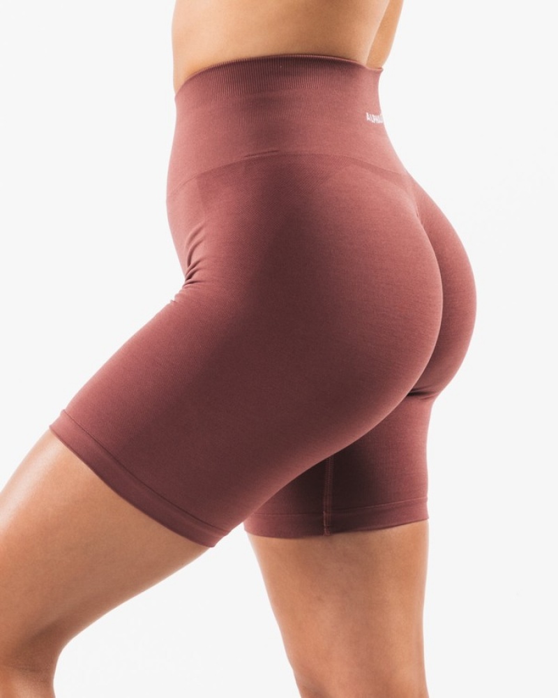 Alphalete Amplify 6.5” Korte Broek Dames Bordeaux | 63HDOJIXW