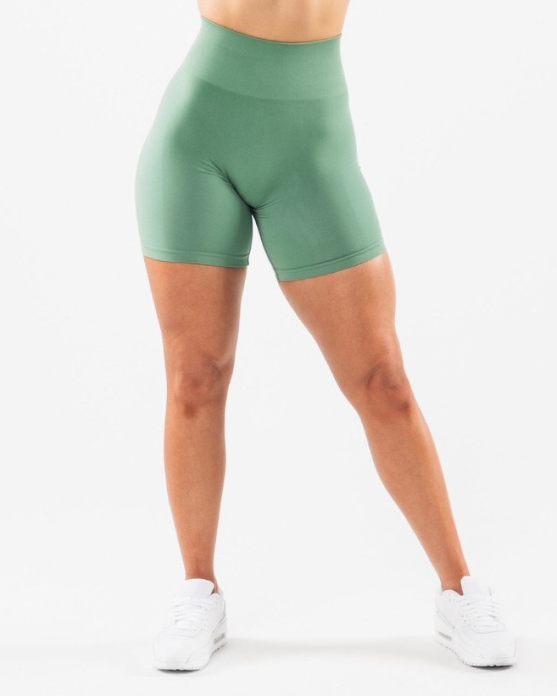 Alphalete Amplify 6.5” Korte Broek Dames Groen | 31AZJMOPE