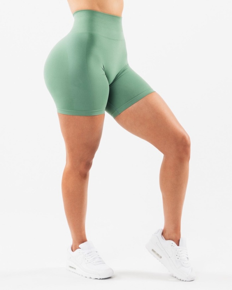 Alphalete Amplify 6.5” Korte Broek Dames Groen | 31AZJMOPE