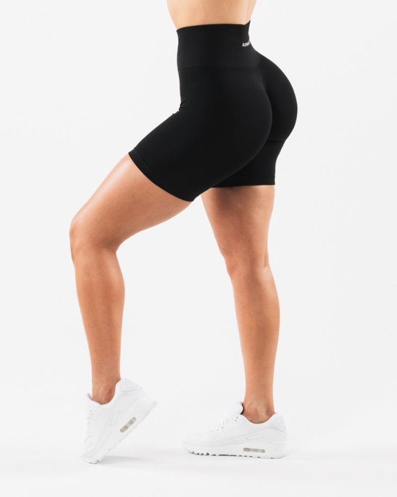 Alphalete Amplify 6.5” Korte Broek Dames Zwart | 10RYQZLMP