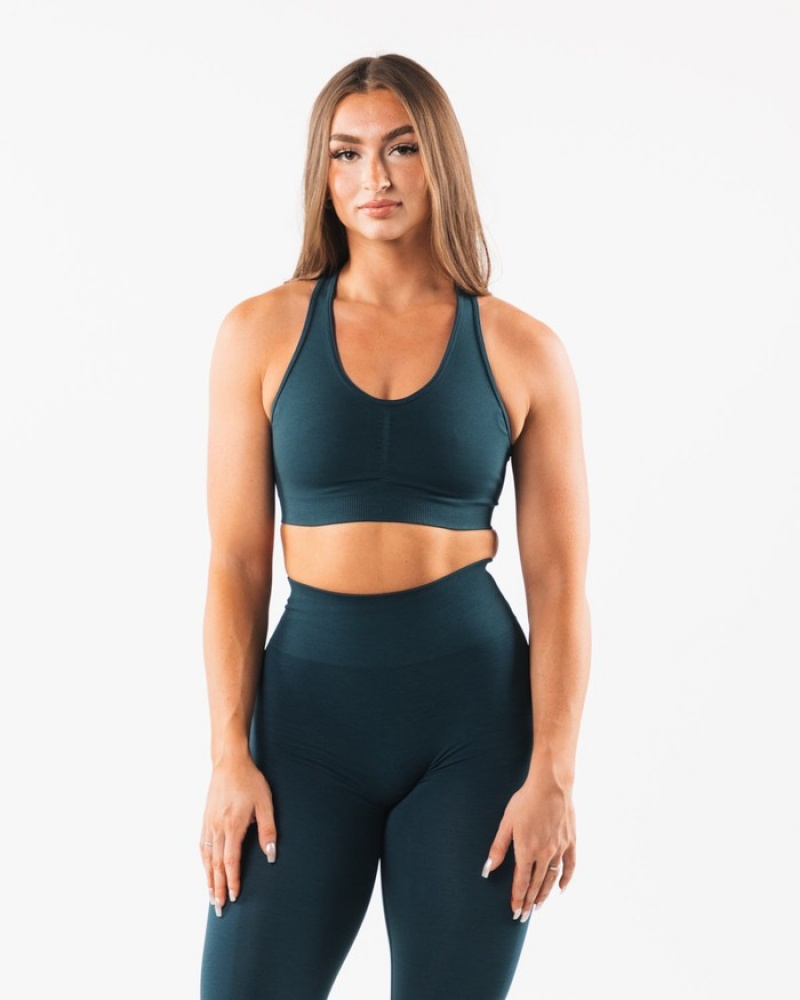 Alphalete Amplify BH Dames Donkerblauw | 10KLANXZJ