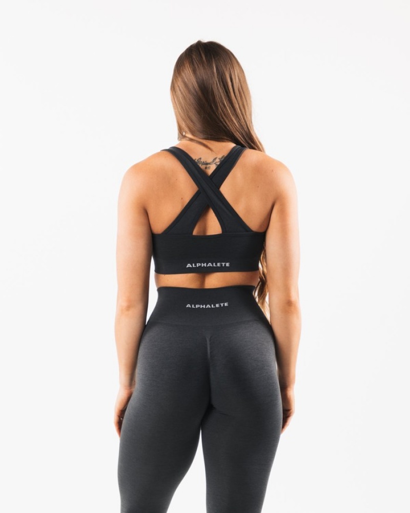 Alphalete Amplify BH Dames Grijs | 31XZLTSUP