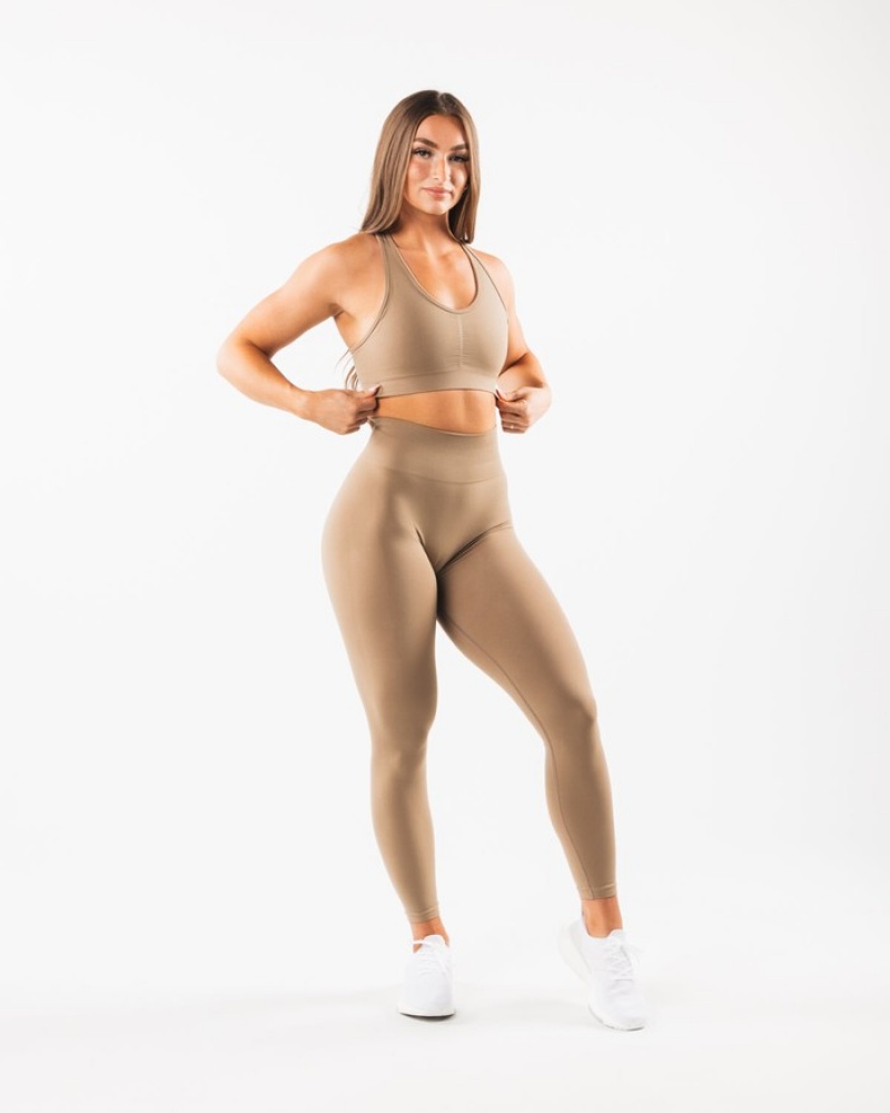 Alphalete Amplify BH Dames Grijs | 82SHAFYJU