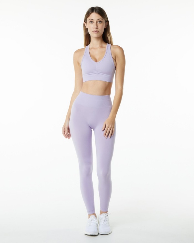 Alphalete Amplify BH Dames Paars | 31OMDQNHY