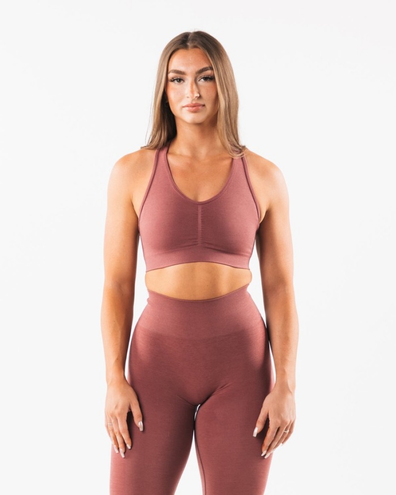 Alphalete Amplify BH Dames Roze | 06OVEGMZA