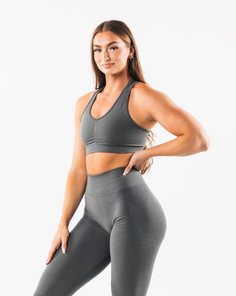 Alphalete Amplify BH Dames Zwart | 18SRCOIKF