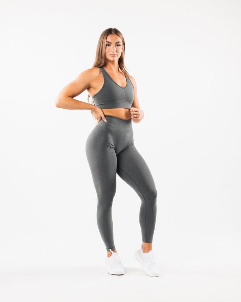 Alphalete Amplify BH Dames Zwart | 18SRCOIKF