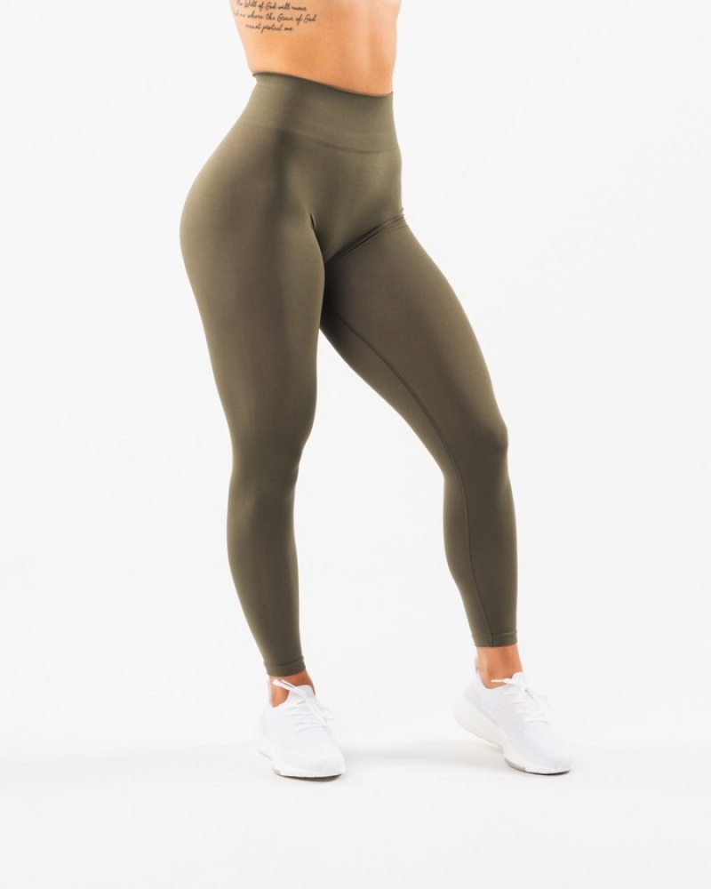 Alphalete Amplify Leggings Dames Grijs | 86ZOAVRNW