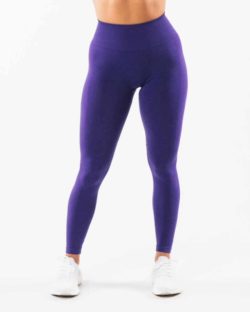 Alphalete Amplify Leggings Dames Paars | 85YOUTJRV