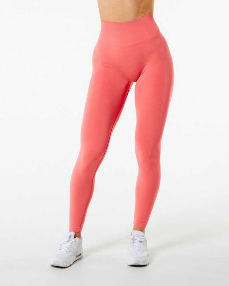 Alphalete Amplify Leggings Dames Roze | 03BHLVNDC