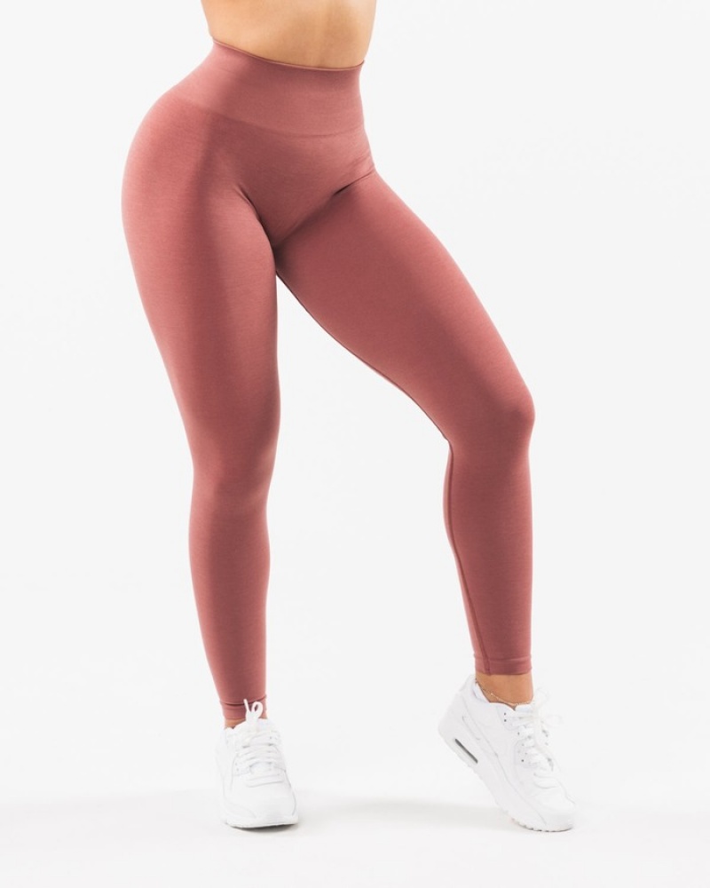 Alphalete Amplify Leggings Dames Roze | 28XOVFJIP