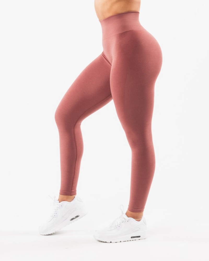 Alphalete Amplify Leggings Dames Roze | 28XOVFJIP