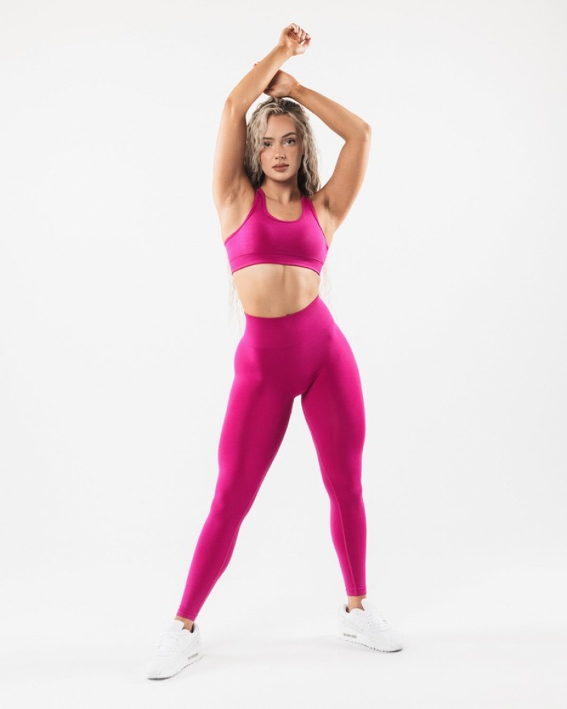 Alphalete Amplify Leggings Dames Roze | 27GNSWYJL