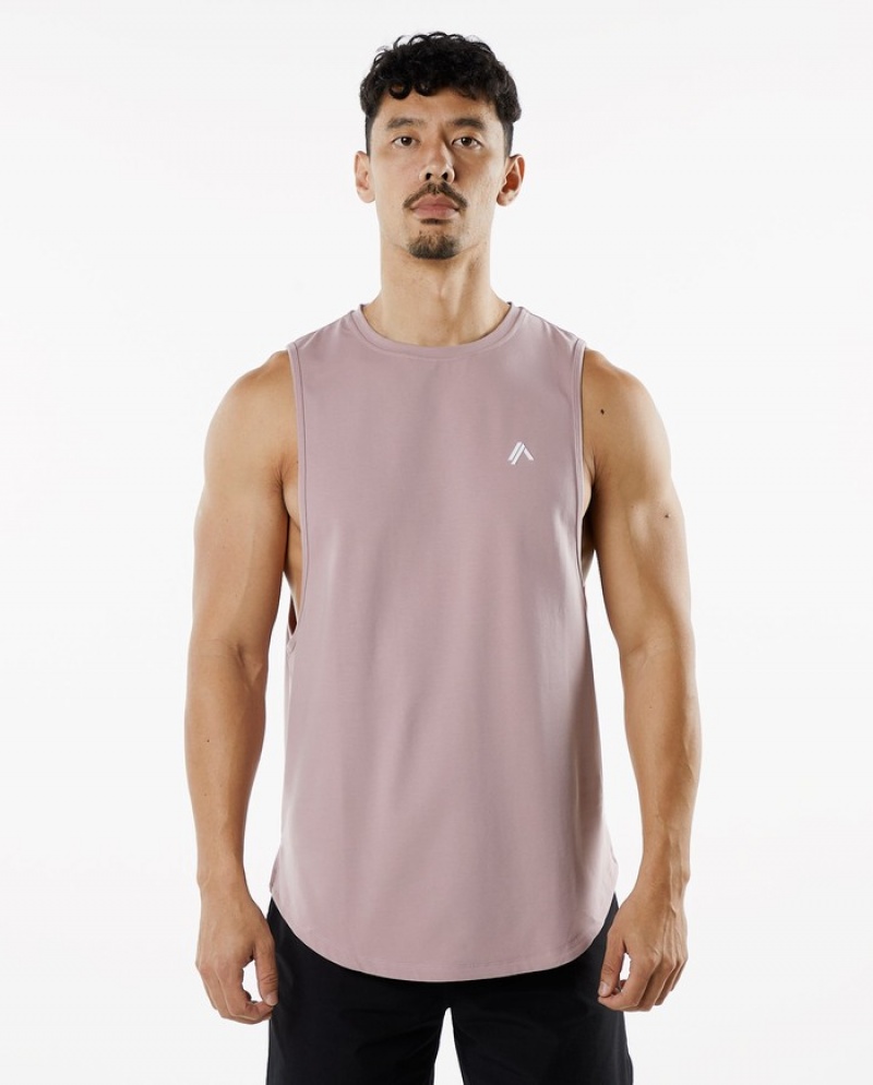 Alphalete Dynasty Tanktop Heren Paars | 02GIHCVYM