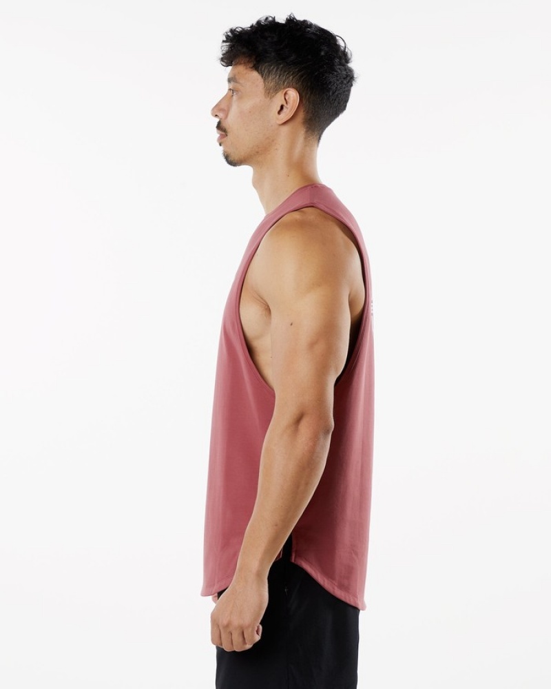 Alphalete Dynasty Tanktop Heren Rood | 08HAKQLEB