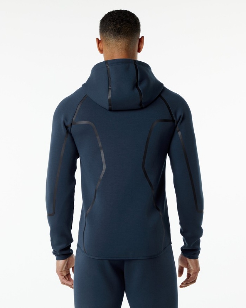 Alphalete ELMTS Atletische Jassen Heren Donkerblauw | 58XWPIODB