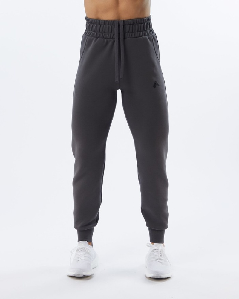 Alphalete ELMTS Cuffed Joggingbroeken Dames Grijs | 85ONDYMKP