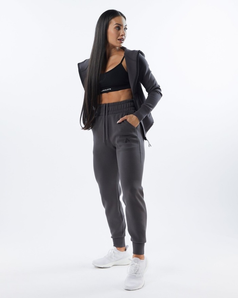 Alphalete ELMTS Cuffed Joggingbroeken Dames Grijs | 85ONDYMKP