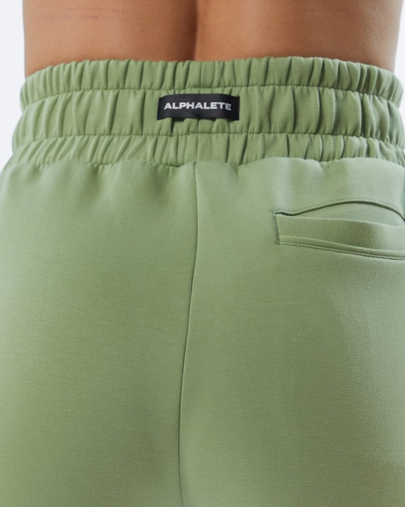 Alphalete ELMTS Cuffed Joggingbroeken Dames Lichtgroen | 50VYLWDFZ