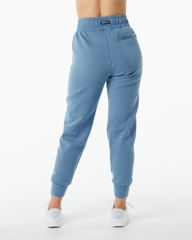 Alphalete ELMTS Cuffed Joggingbroeken Dames Blauw | 06VURPGKH