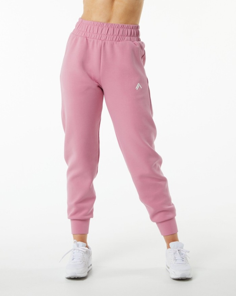 Alphalete ELMTS Cuffed Joggingbroeken Dames Roze | 05YZQJGHA