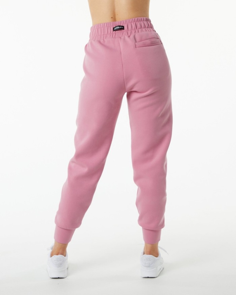 Alphalete ELMTS Cuffed Joggingbroeken Dames Roze | 05YZQJGHA