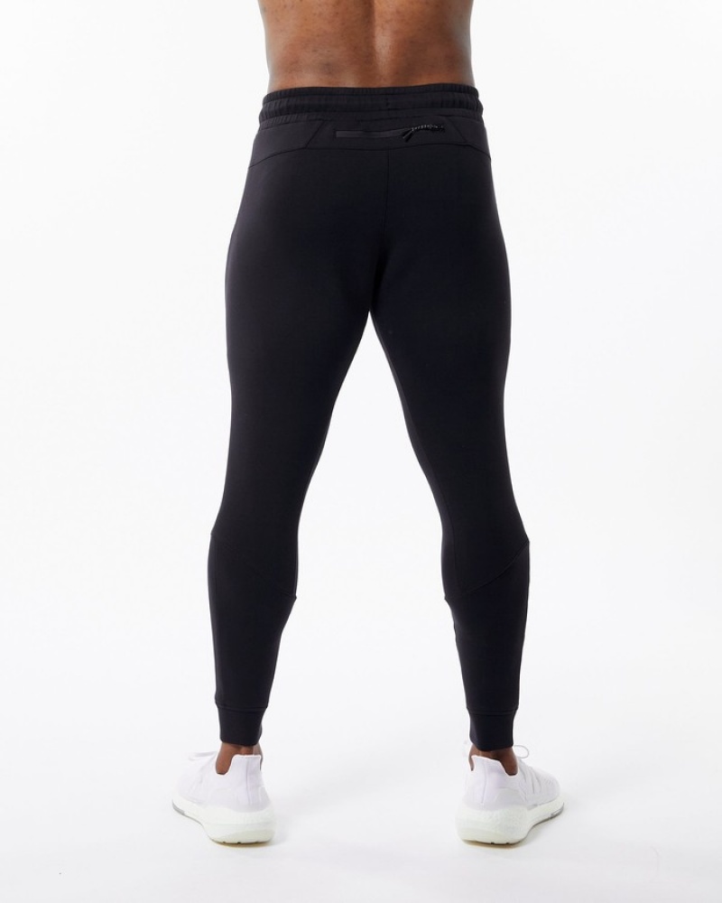 Alphalete ELMTS Cuffed Joggingbroeken Heren Zwart | 59QNJPKWR