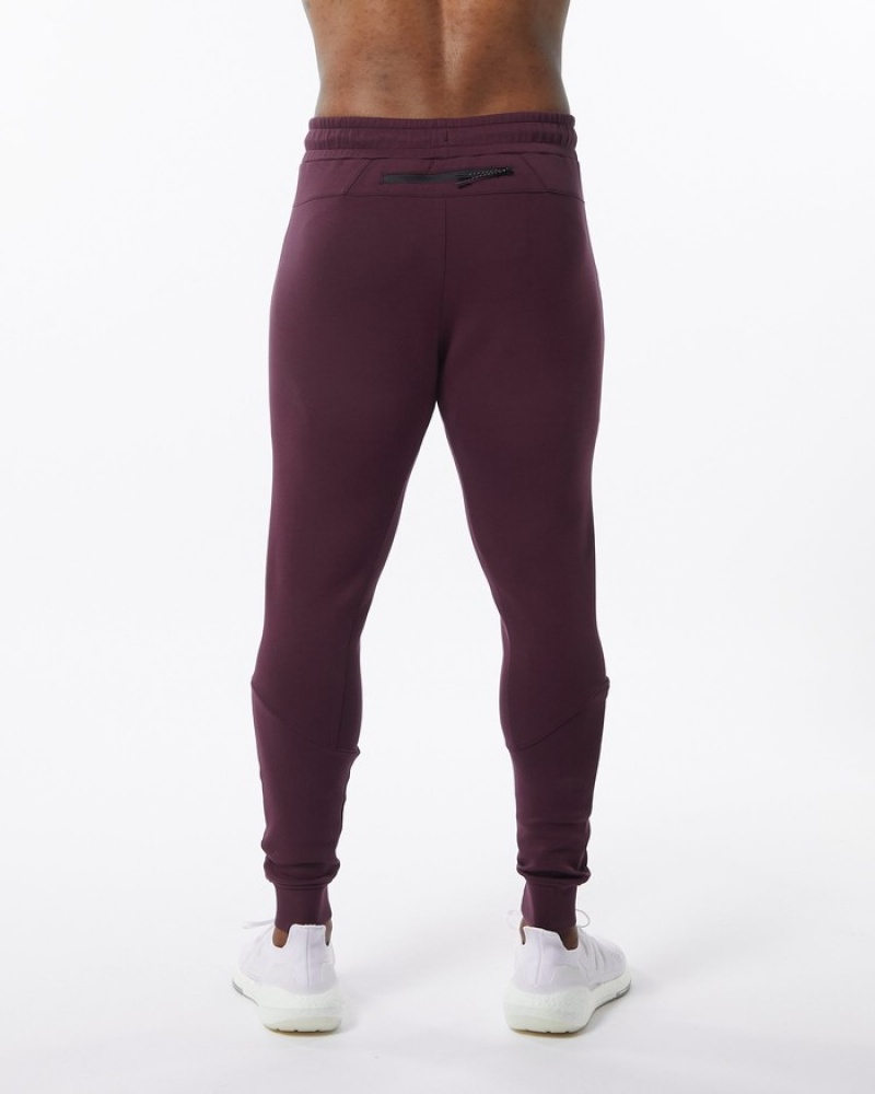 Alphalete ELMTS Cuffed Joggingbroeken Heren Bordeaux | 81ODWSYVE