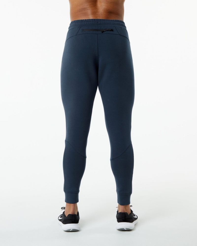 Alphalete ELMTS Cuffed Joggingbroeken Heren Donkerblauw | 48TPKJNOY