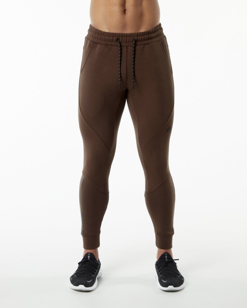 Alphalete ELMTS Cuffed Joggingbroeken Heren Bruin | 50WVSNOEF