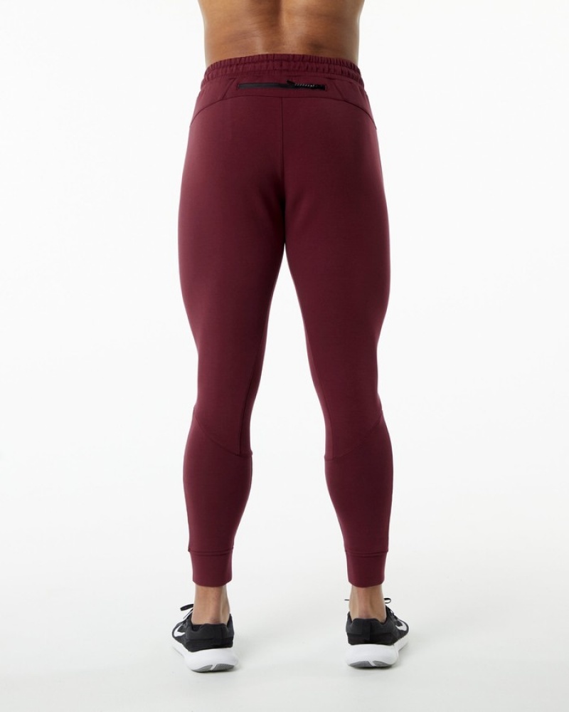 Alphalete ELMTS Cuffed Joggingbroeken Heren Bordeaux | 15ILXTHMR