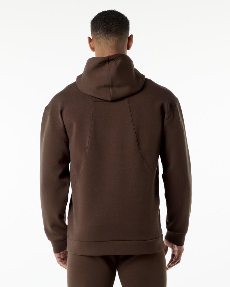 Alphalete ELMTS Hoodie Heren Bruin | 40GUOBEIK