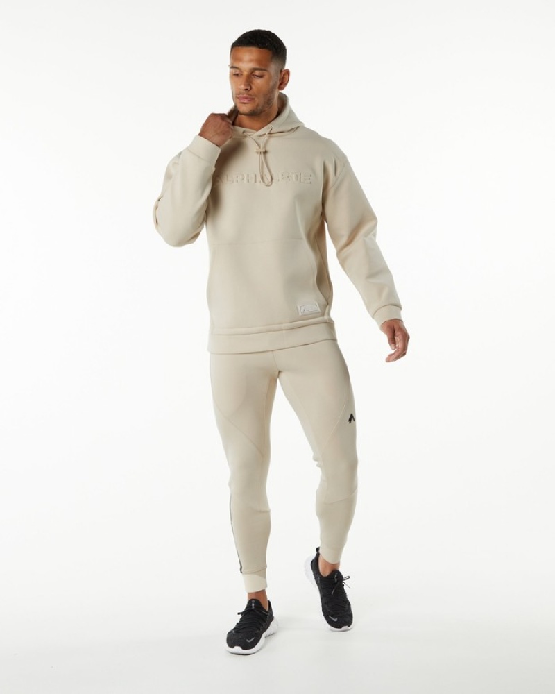 Alphalete ELMTS Hoodie Heren Lichtgeel | 97RDSEZBY