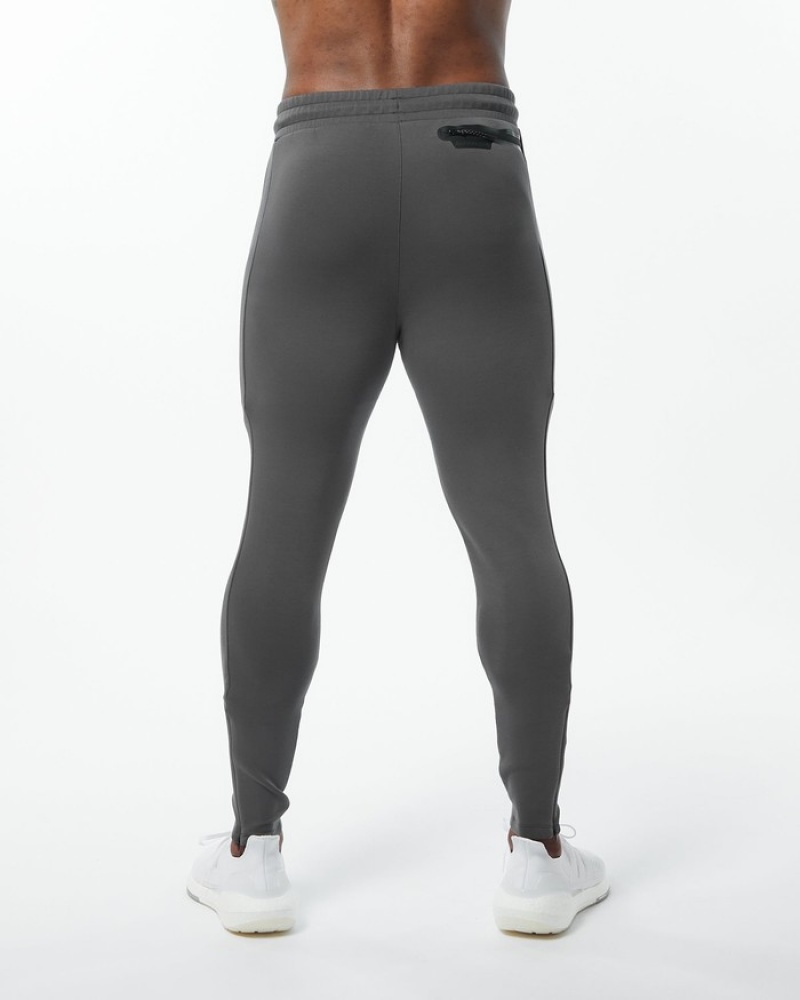 Alphalete ELMTS Zip Joggingbroeken Heren Grijs | 39YSJOQZL