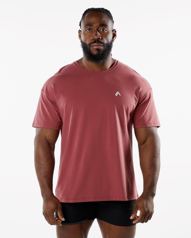 Alphalete Emblem Overhemd Heren Roze | 95GCXPZTI