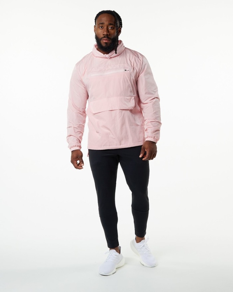 Alphalete Endure Pullover Sweatshirt Heren Paars | 54QBOJXUW