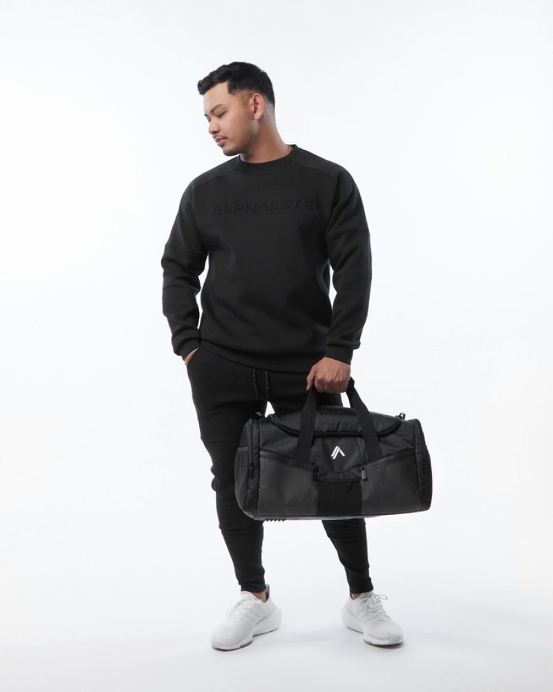 Alphalete Essential Duffel Tassen Dames Zwart | 43JDLFVYG