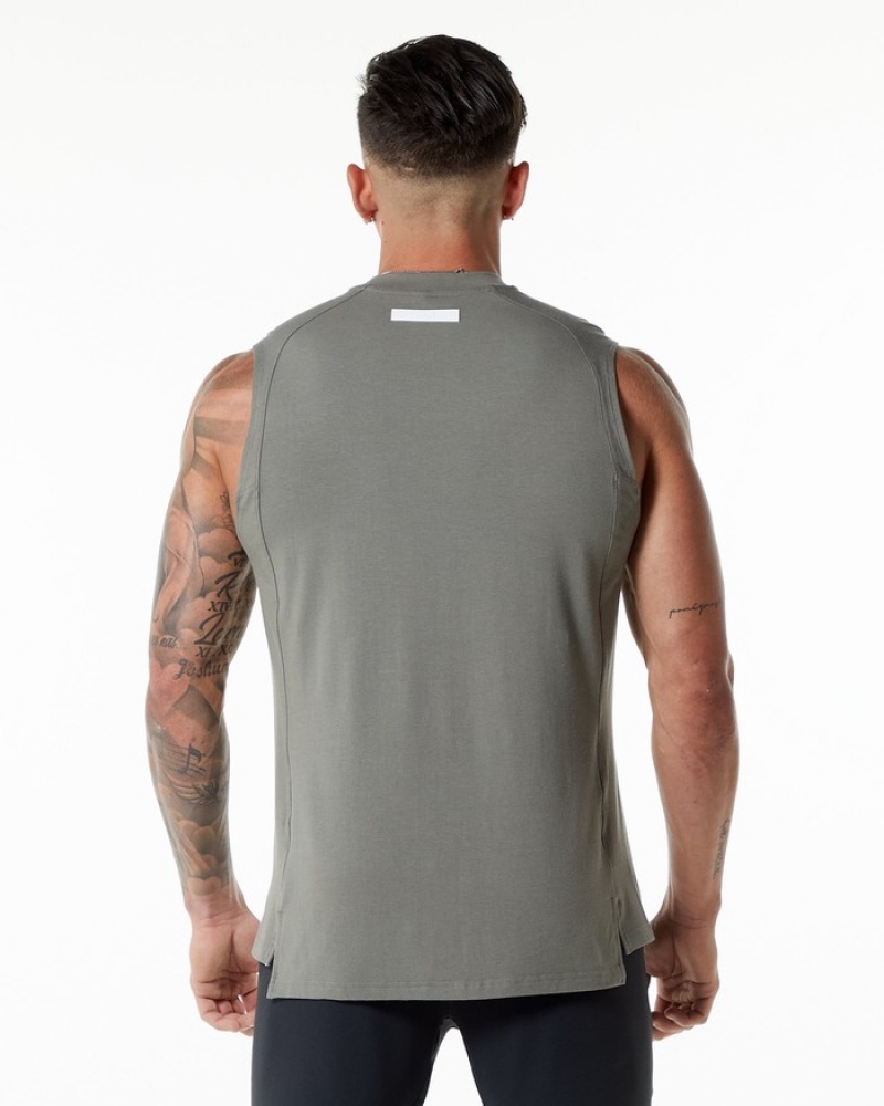 Alphalete Evo Tanktop Heren Grijs | 25VZRPXNJ